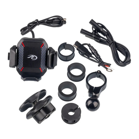 Rocky Creek MotoPlug Phone Holder & Charger Wireless & USB-C