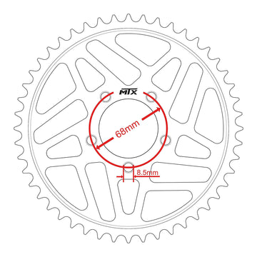MTX Steel Sur-Ron Rear Sprocket #420 (48T)