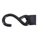 Whites Tie Downs 1 1/2in x 6ft - Black / Black