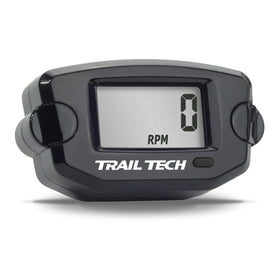 Trail Tech TTO - Tach / Hour Meter - Black