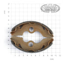 Whites Brake Shoes - Water Groove