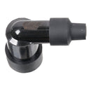 Whites Spark Plug Cap - Replaces LZFH - Right Angle - Black