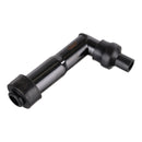 Whites Spark Plug Cap (Replaces XD05F) Long Right Angle - Black