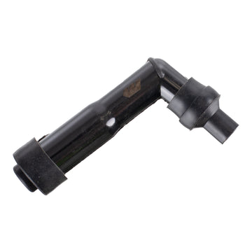 Whites Spark Plug Cap (Replaces XZ05F) Long Right Angle - Black
