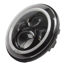 Whites LED Headlight Insert 7 with H4 Plug , E-mark