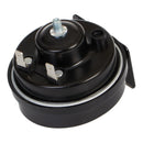 Whites Horn 12V Snail Horn (110dB/500Hz) 80mm Black