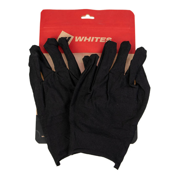Whites Inner Gloves - 20G Heavy - Black - Large