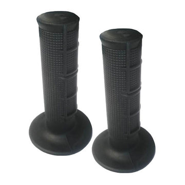 Whites MX Half Waffle Grip 3 Black with Wire ( was HBGMX2)