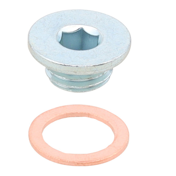 Whites Magnetic Drain Plug M10 x 5 - P1.25
