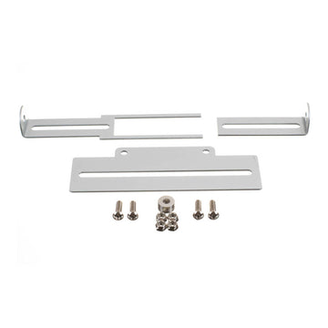WHITES - NUMBER PLATE BRKT SILV