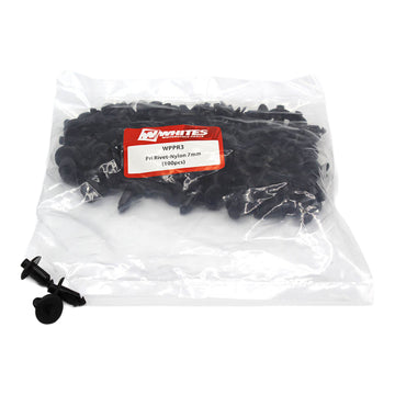 Whites Nylon Pry Rivets - 7mm (100 Pack)