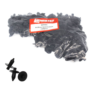 Whites Nylon Pry Rivets - 6.5mm (100 Pack)