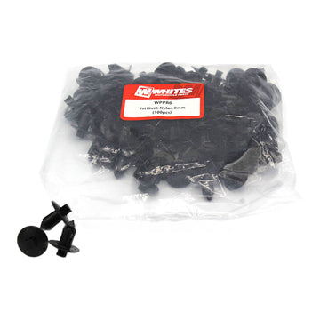 Whites Nylon Pry Rivets - 8mm (100 Pack)