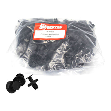 Whites Nylon Pry Rivets - 8mm (100 Pack)