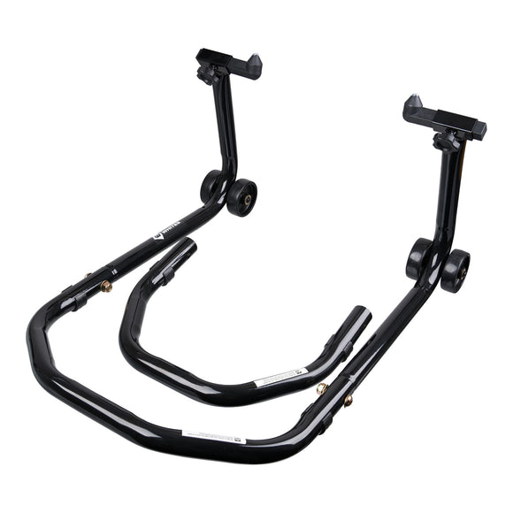 WMP Paddock Stand - Front or Rear with V-Hooks & L-Pads