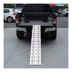 WHITES 001 ALLOY RAMP FOLDING 226X30cm 340kg rated