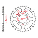 XAM Sprocket Kit Suzuki DRZ110 / Kawasaki KLX110 -09 14/34
