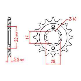 XAM Sprocket Kit Kawasaki KX250F '04-'05 /RMZ250 13/48