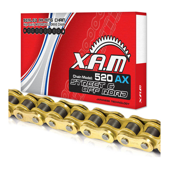 XAM Sprocket Kit Kawasaki KX250F '06-'10 X-Ring Gold 13/48