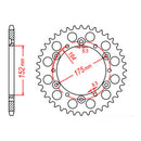 XAM Sprocket Kit Yamaha YZ250 '98 14/50