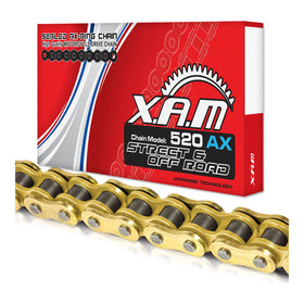XAM Sprocket Kit Yamaha WR250F '07-'10 '15-'16 X-Ring Gold 13/50