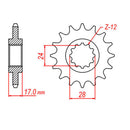 XAM Sprocket Kit Honda CB600F Hornet '-06 X-Ring 15/42