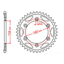 XAM Sprocket Kit Honda CBR1000RR '08-'15 X-Ring 16/42