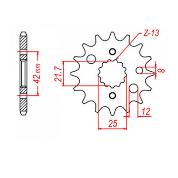 XAM Sprocket Kit Kawasaki ZX9R '98-'01 X-Ring 16/41