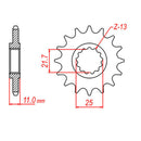 XAM Sprocket Kit Yamaha FZ6/R '10-'15 X-Ring Gold 16/46