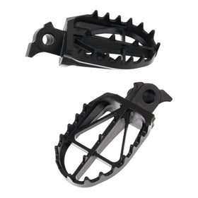 Zeta Wide Chromoly Ultra-Wide Foot Pegs - Yamaha YZ125 / YZ250 ('99-) / YZ250F /