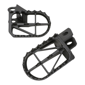 Zeta Wide Chromoly Ultra-Wide Foot Pegs - Honda CRF250R / CRF450R ('02-) / CRF15