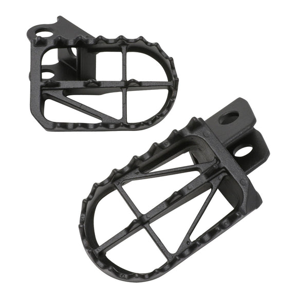 Zeta Wide Chromoly Ultra-Wide Foot Pegs - Honda CRF250R / CRF450R ('02-) / CRF15