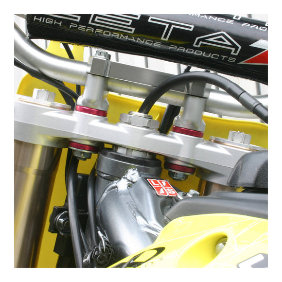 Zeta Rubber Killer (4 Pack) - Red - Kawasaki KX / KX250F ('04-) / KX450F ('11-)