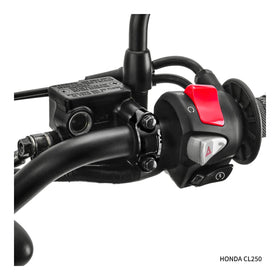 Zeta Rotating Bar Clamp - Brake Side - Red