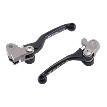 Zeta Pivot Lever Set FP - Kawasaki KX250F / KX450F ('05-'12) - Black