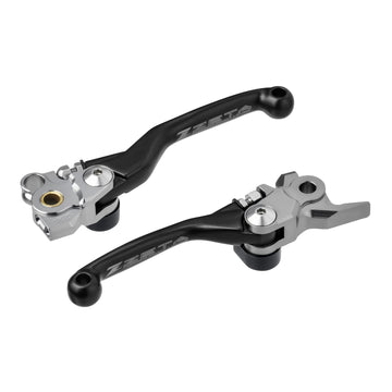 Zeta Pivot Lever Set FP- Kawasaki KX450F '24- - Black