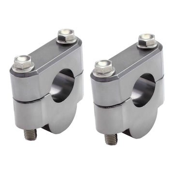 Zeta Handlebar Rise Kit 19mm Height - 22.2mm Bar - Titanium