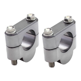 Zeta Handlebar Rise Kit 19mm Height - 28.6mm Bar - Titanium