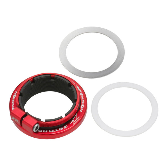 Zeta Rear Shock Preload Adjuster - Showa 50A - Red