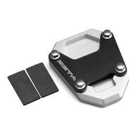 Zeta Side Stand Extender - Black / Silver - Honda CRF1100L Africa Twin ('20-)