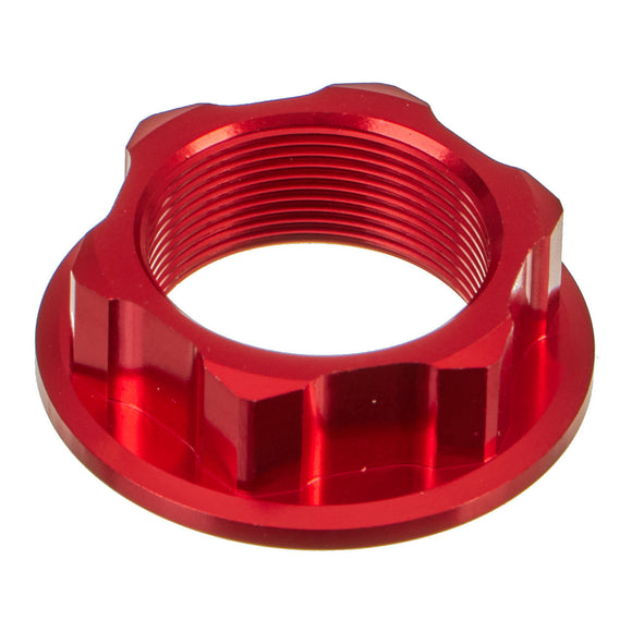 Zeta Steering Stem Nut M24 x 30 P1.0 H12 - Red