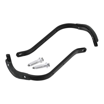 Zeta Pro Armour Handguards Bent - Black