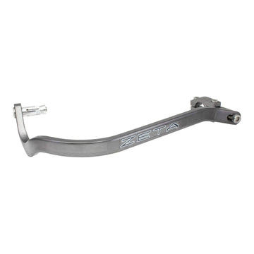 Zeta Armour Handguards Bent for 22.2mm Handlebars - Titanium