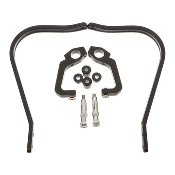 Zeta Adventure Armour Handguards for 22.2mm Handlebars - Black