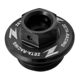 Zeta Oil Filler Plug - Honda CR / CRF, Yamaha YZ / YZF / WRF, Kawasaki KLX - Bla