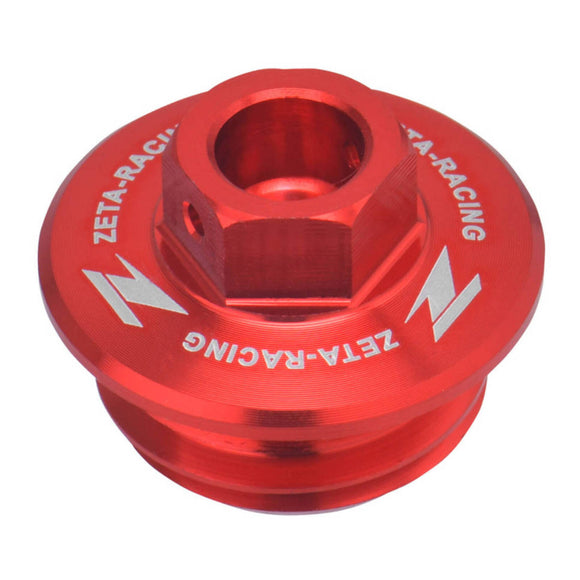 Zeta Oil Filler Plug - GasGas MC / EX / EC ('21-) - Red