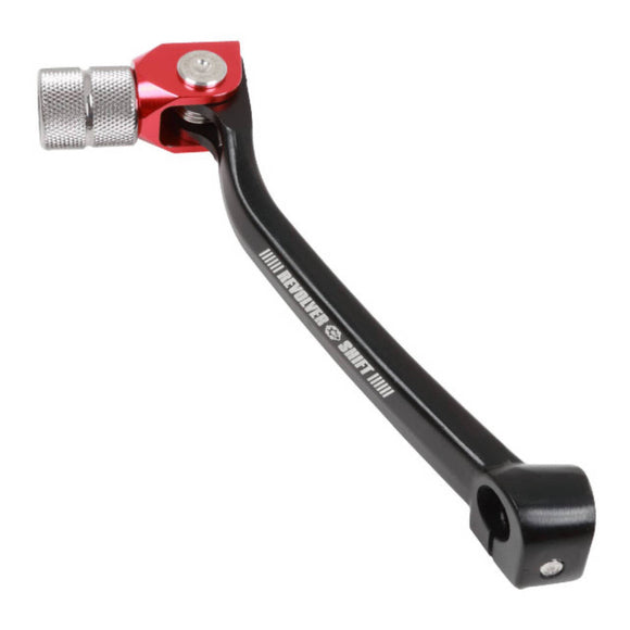 Zeta Revolver Shift Lever - Honda CRF150R ('07-), Kawasaki KLX230 ('20-) - Red