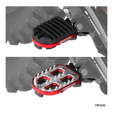 Zeta Adventure Foot Pegs - Honda CRF250L / Rally ('12-), CRF1000L / CRF1100L