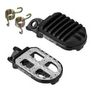Zeta Adventure Foot Pegs - KTM - Black