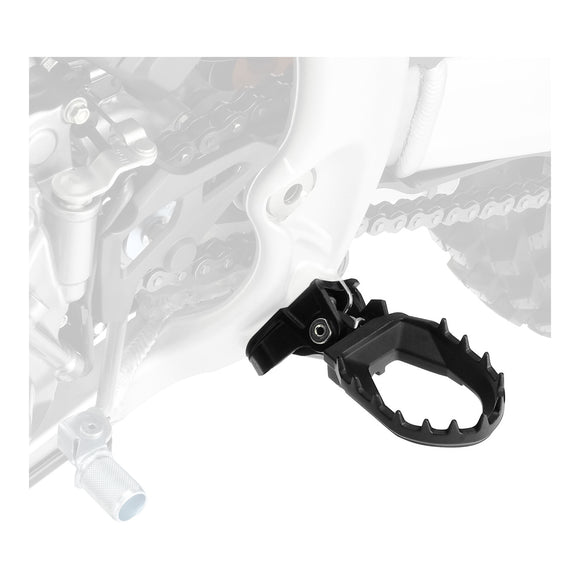 Zeta Max Foot Pegs - Honda CRF250R - Black